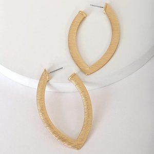 Gold Statement Earrings